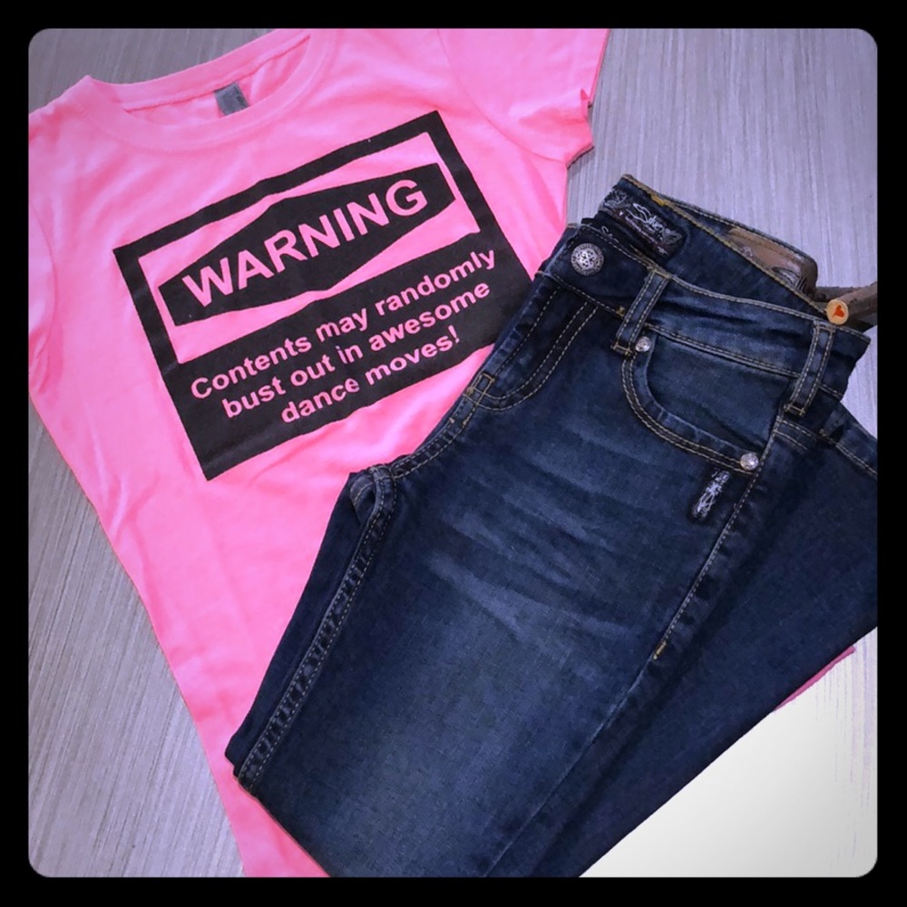 Little Girl’s Jean/T-shirt bundle 🌹size 6